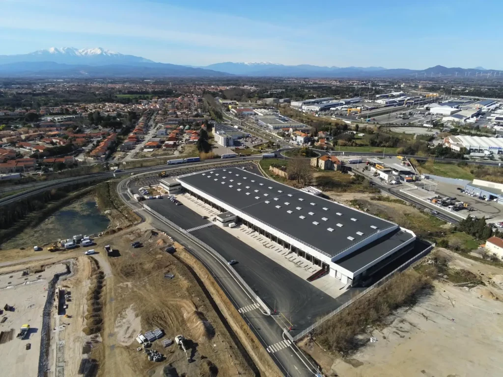 Hub Perpignan réalisé par le groupe gonzalez